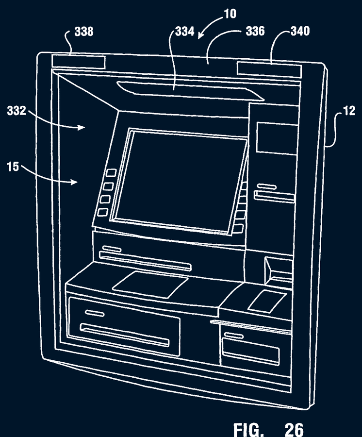 US 9,990,614 — Tactile touch screen. Touch had to be made usable without sight before it could replace the physical keys beside the glass.